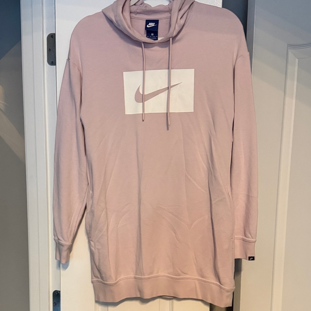 Nike Men's Light Pink Turtleneck Sweater